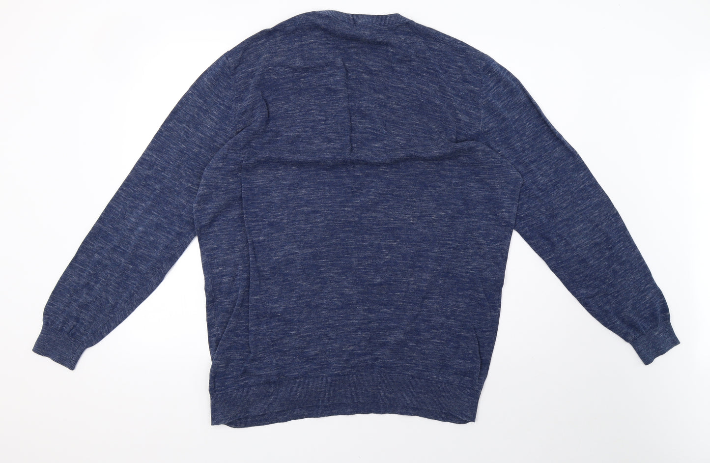 George Mens Blue  Knit Pullover Sweatshirt Size 2XL  - 48inch