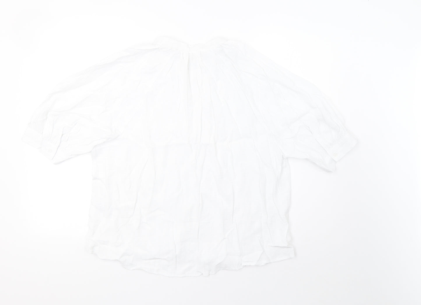 H&M Womens White   Basic T-Shirt Size M