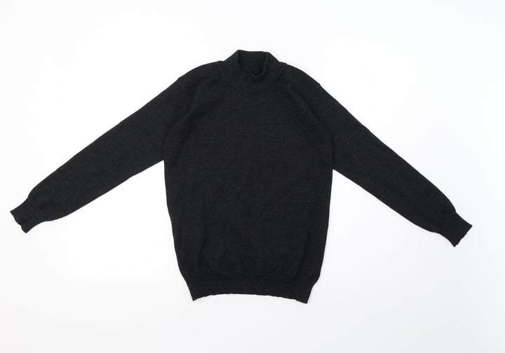 Preworn Womens Grey Knit Pullover Sweatshirt Size 8