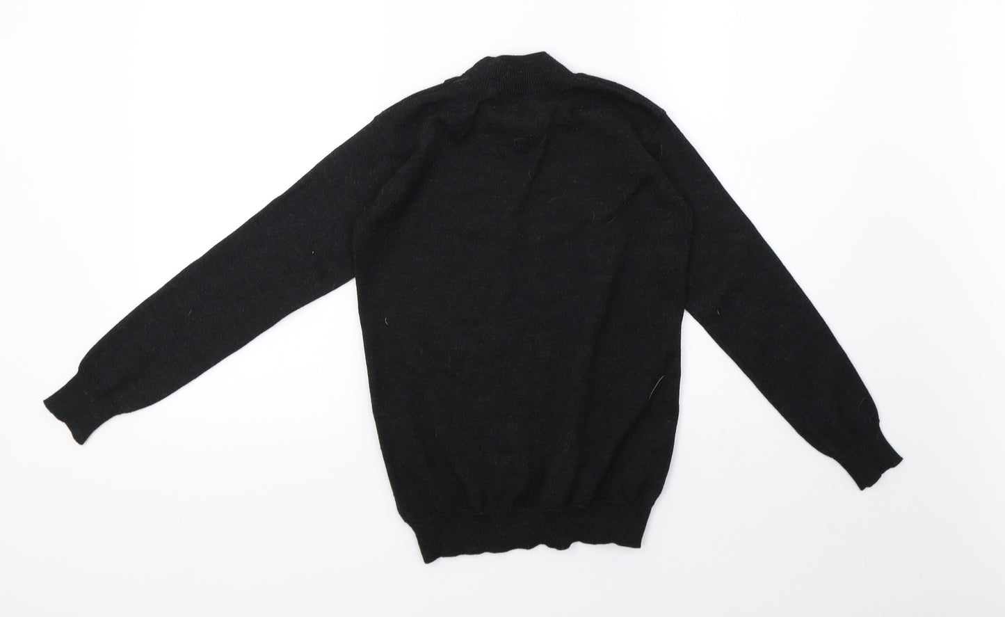 Preworn Womens Grey  Knit Pullover Sweatshirt Size 8