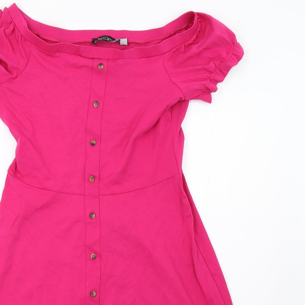 Dorothy Perkins Womens Pink   A-Line  Size 12
