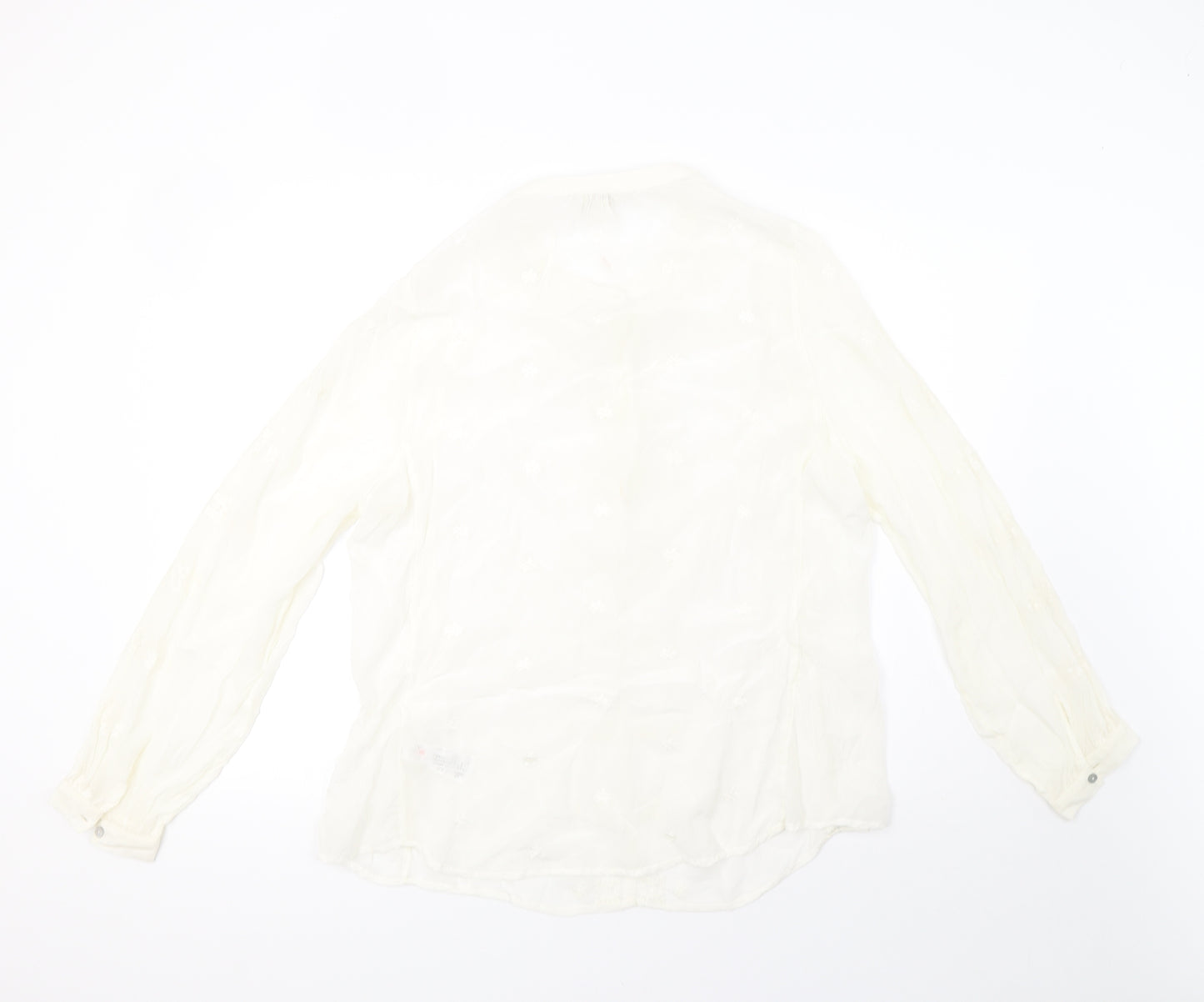 Monsoon Womens White   Basic Blouse Size 16