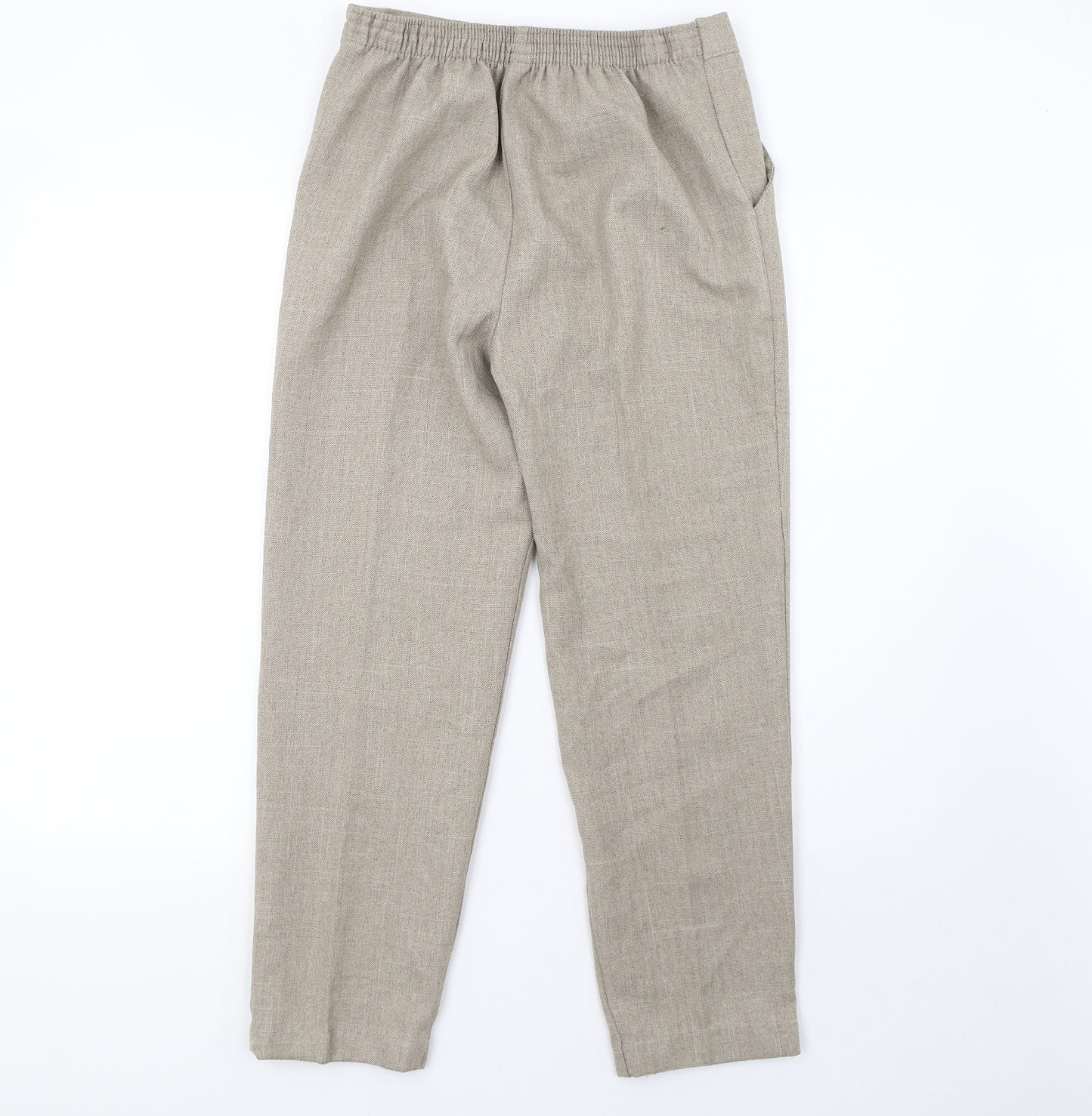 emma collection Womens Beige   Trousers  Size 10 L27 in