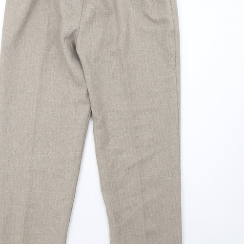 emma collection Womens Beige   Trousers  Size 10 L27 in