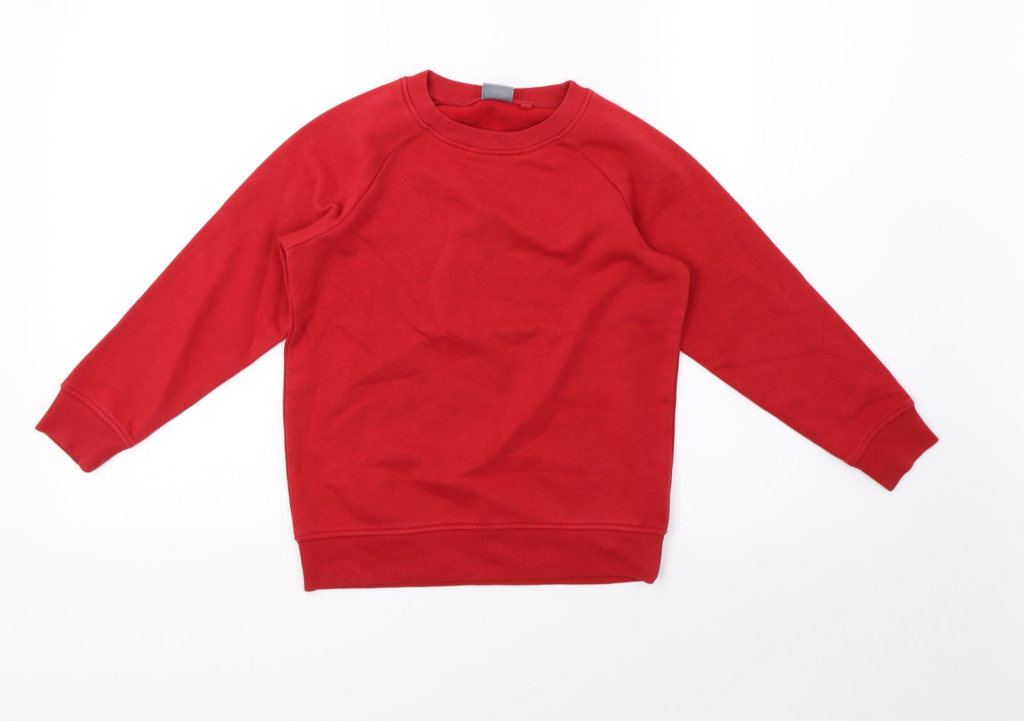 NEXT Boys Red   Pullover Sweatshirt Size 7 Years  - school wear