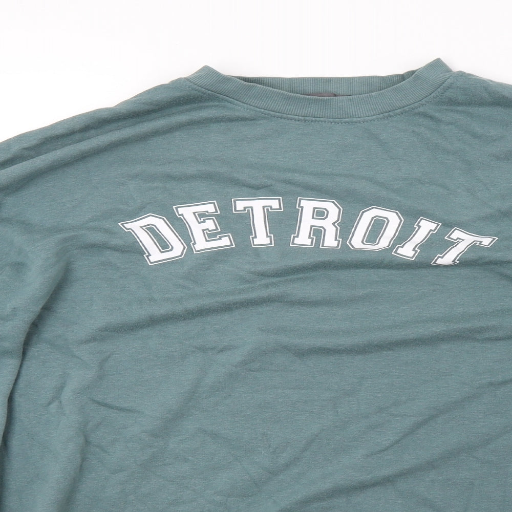 Primark Womens Green   Pullover Sweatshirt Size 12