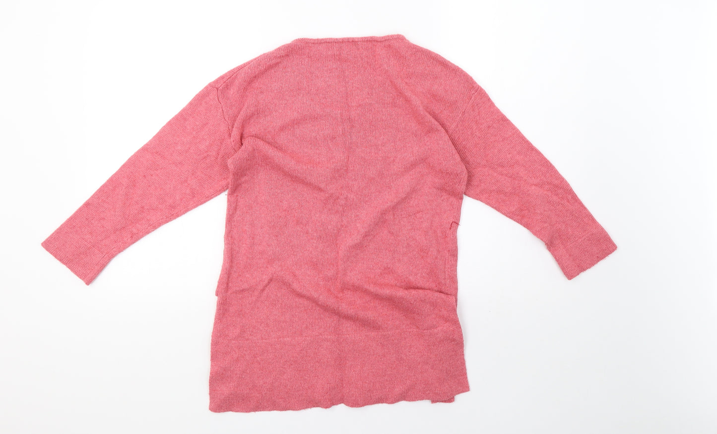 Monsoon Womens Pink  Knit Pullover Sweatshirt Size S