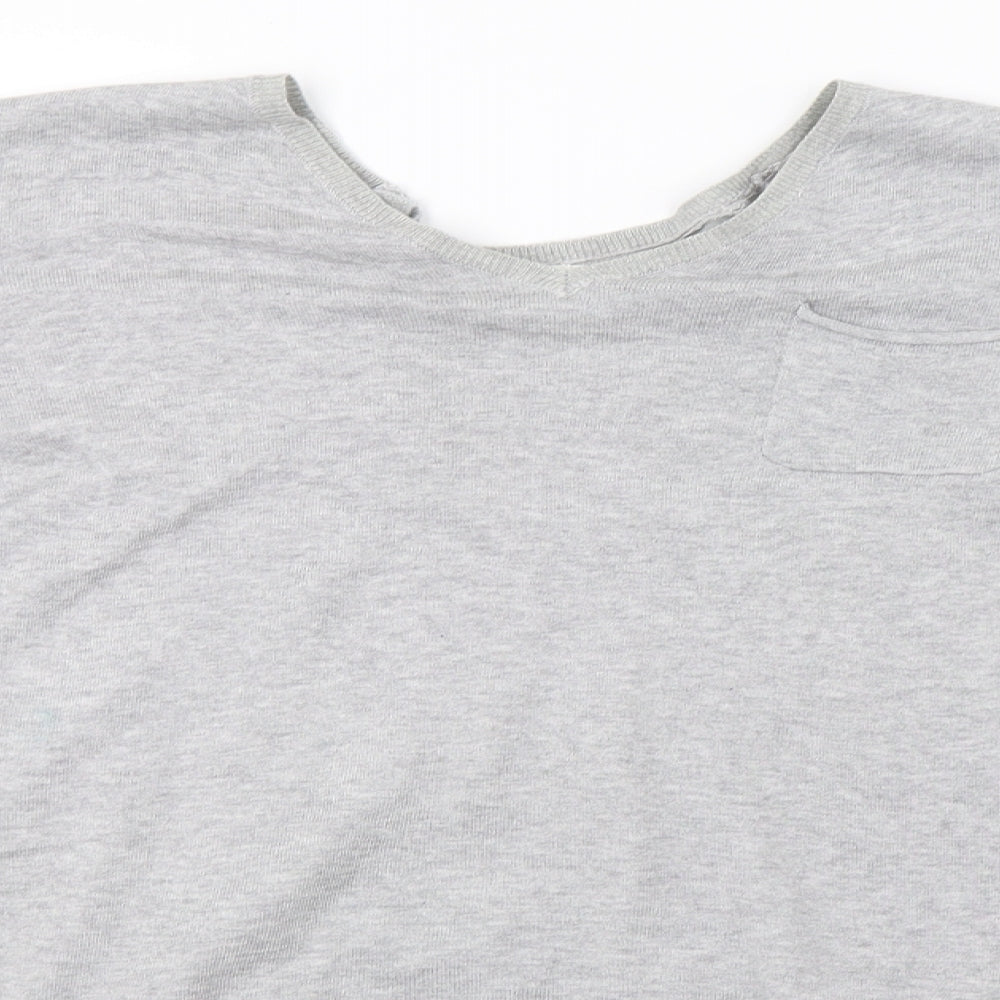 so sweet Womens Grey   Pullover Sweatshirt Size M