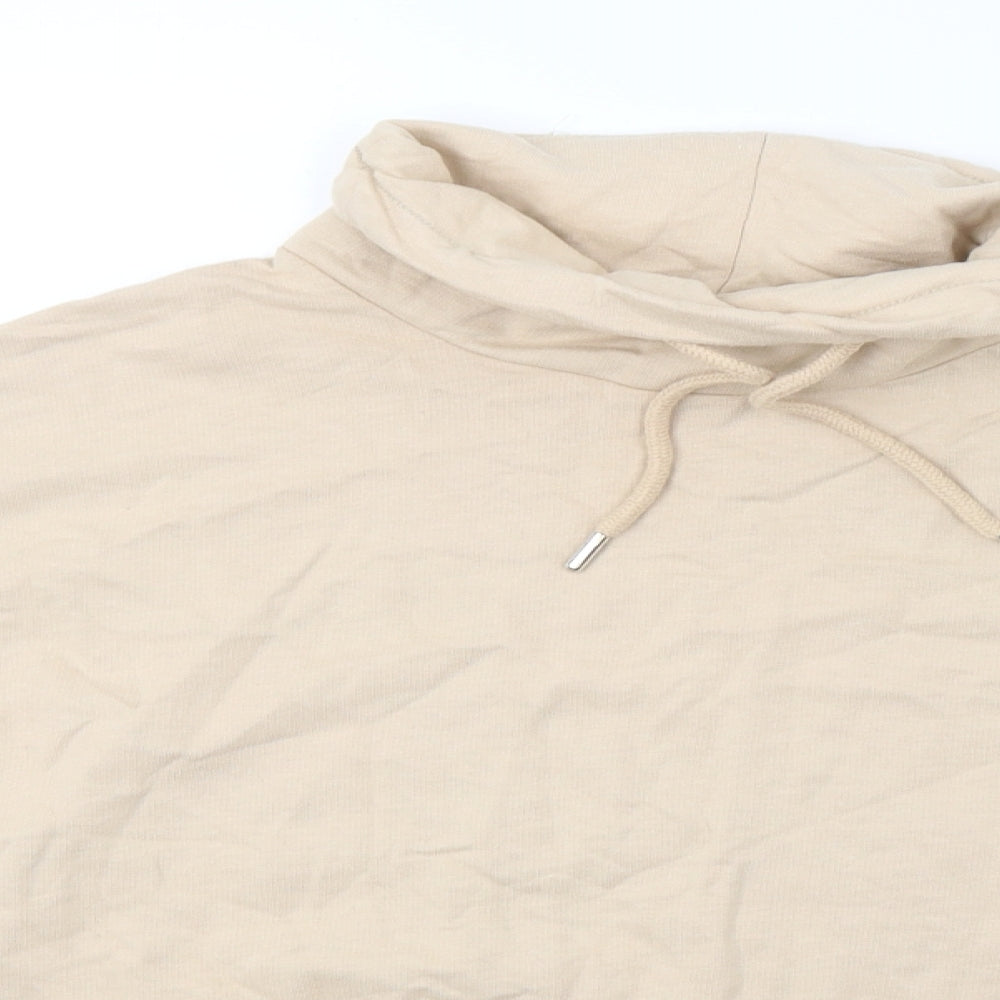 New Look Womens Beige   Pullover Sweatshirt Size M