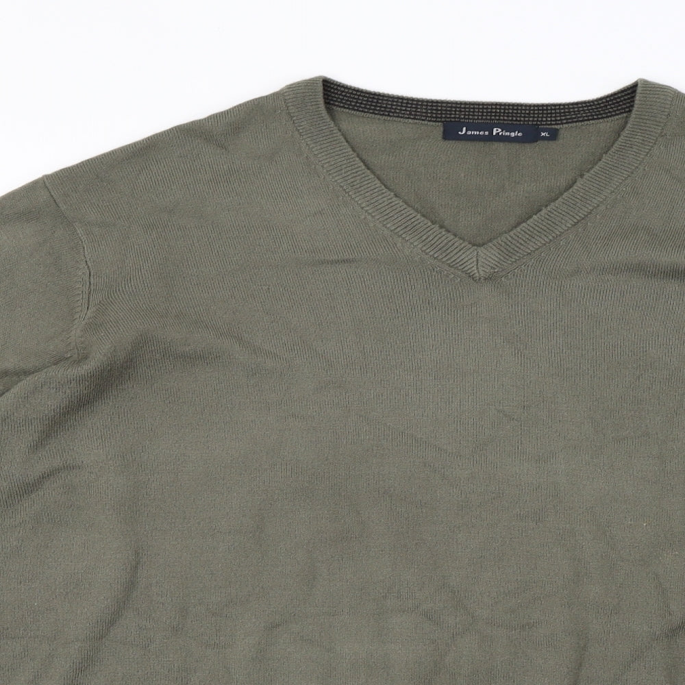 EWM Mens Green  Knit Pullover Sweatshirt Size XL  - 46inch