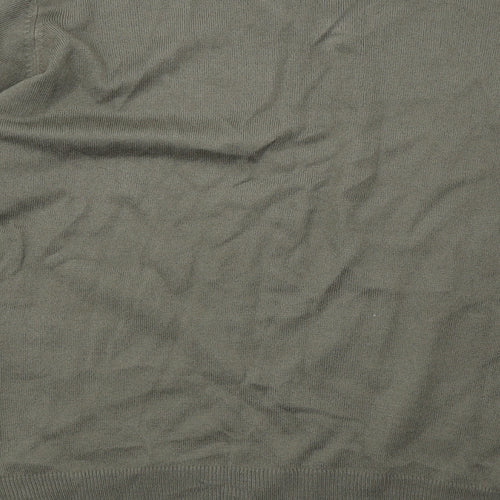 EWM Mens Green  Knit Pullover Sweatshirt Size XL  - 46inch