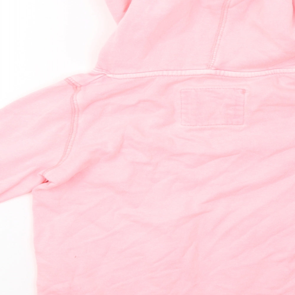 H&M Girls Pink   Pullover Hoodie Size 4-5 Years