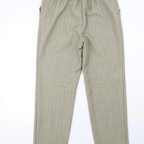 Marks and Spencer Womens Green   Trousers  Size 14 L32 in
