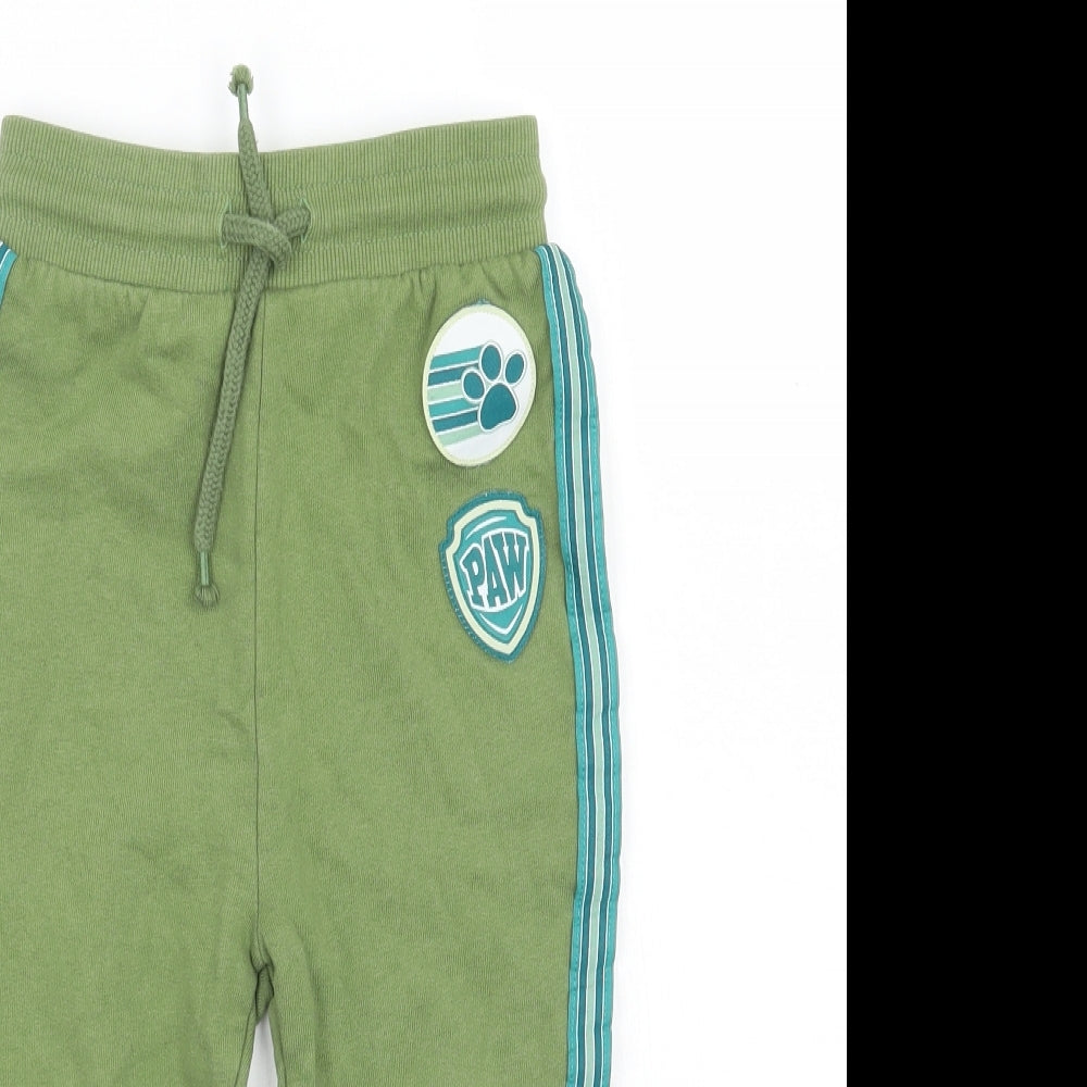 George Boys Green   Sweatpants Trousers Size 2-3 Years - paw patrol