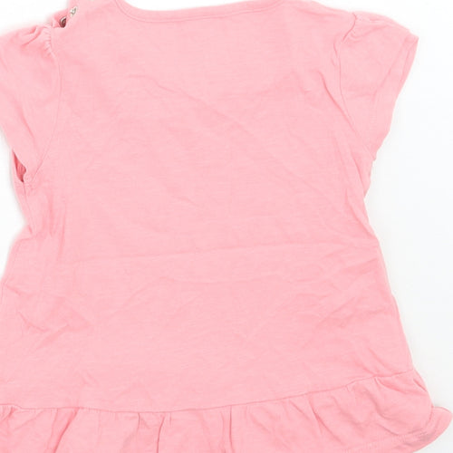 TU Girls Pink   Basic T-Shirt Size 12 Months