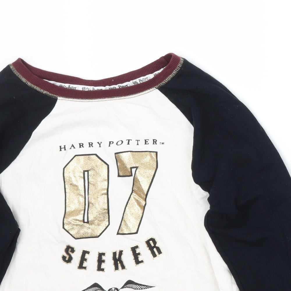 George Womens White   Pullover Jumper Size 12  - Harry potter