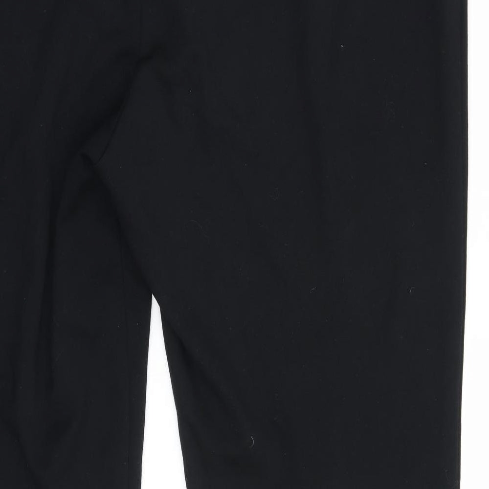 Marks and Spencer Womens Black   Trousers  Size 18 L27 in