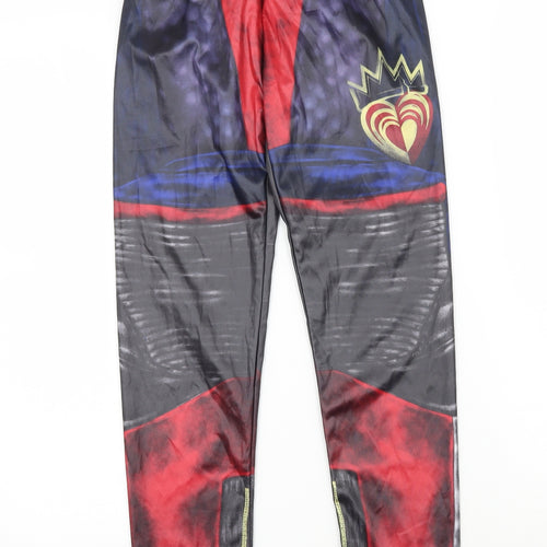 Disney Girls Black   Jegging Trousers Size 7-8 Years