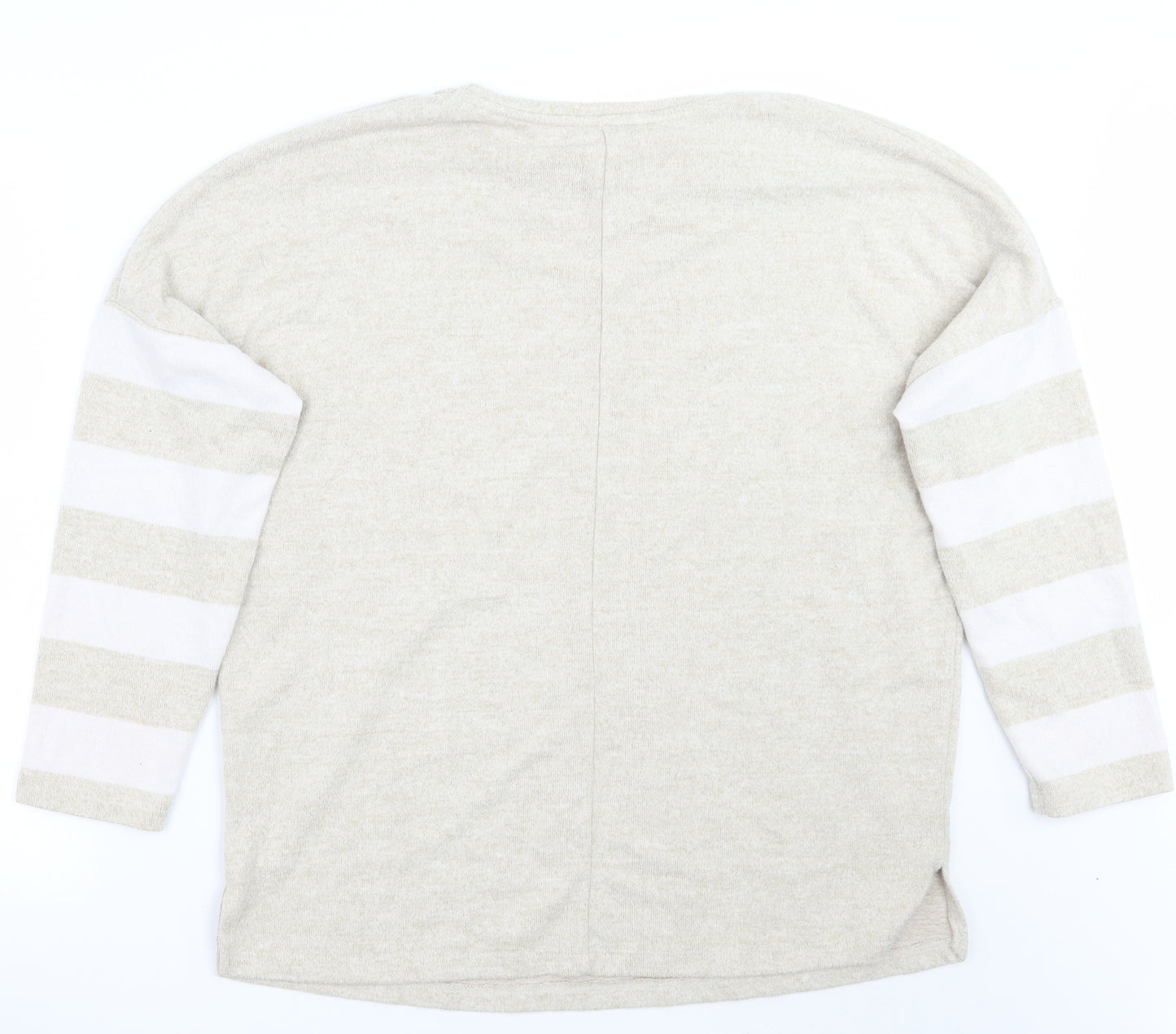 George Womens Beige   Pullover Jumper Size L