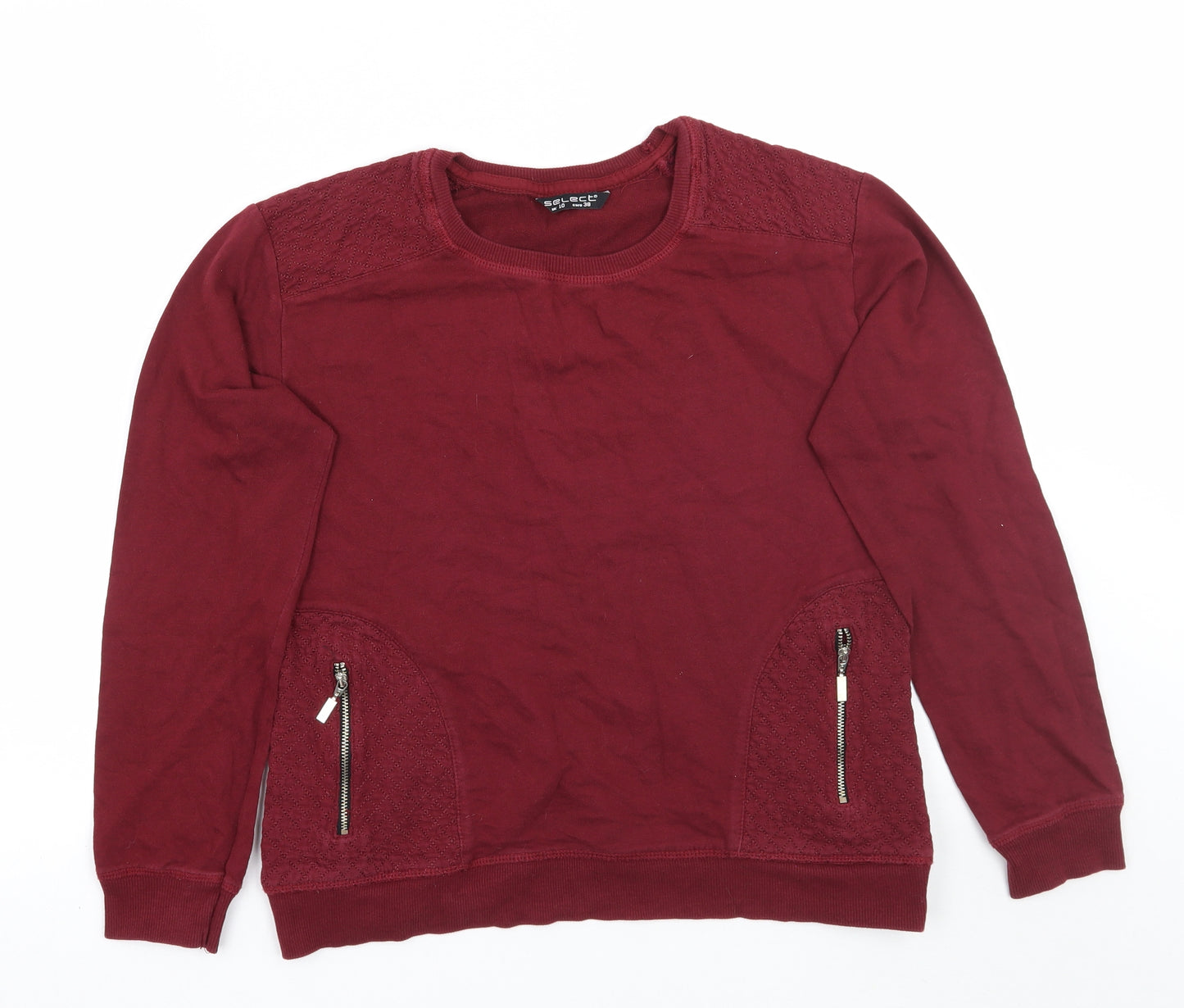 Select Womens Red   Pullover Jumper Size 10