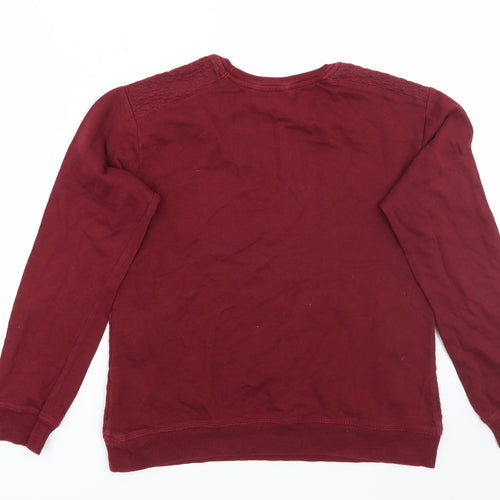 Select Womens Red   Pullover Jumper Size 10