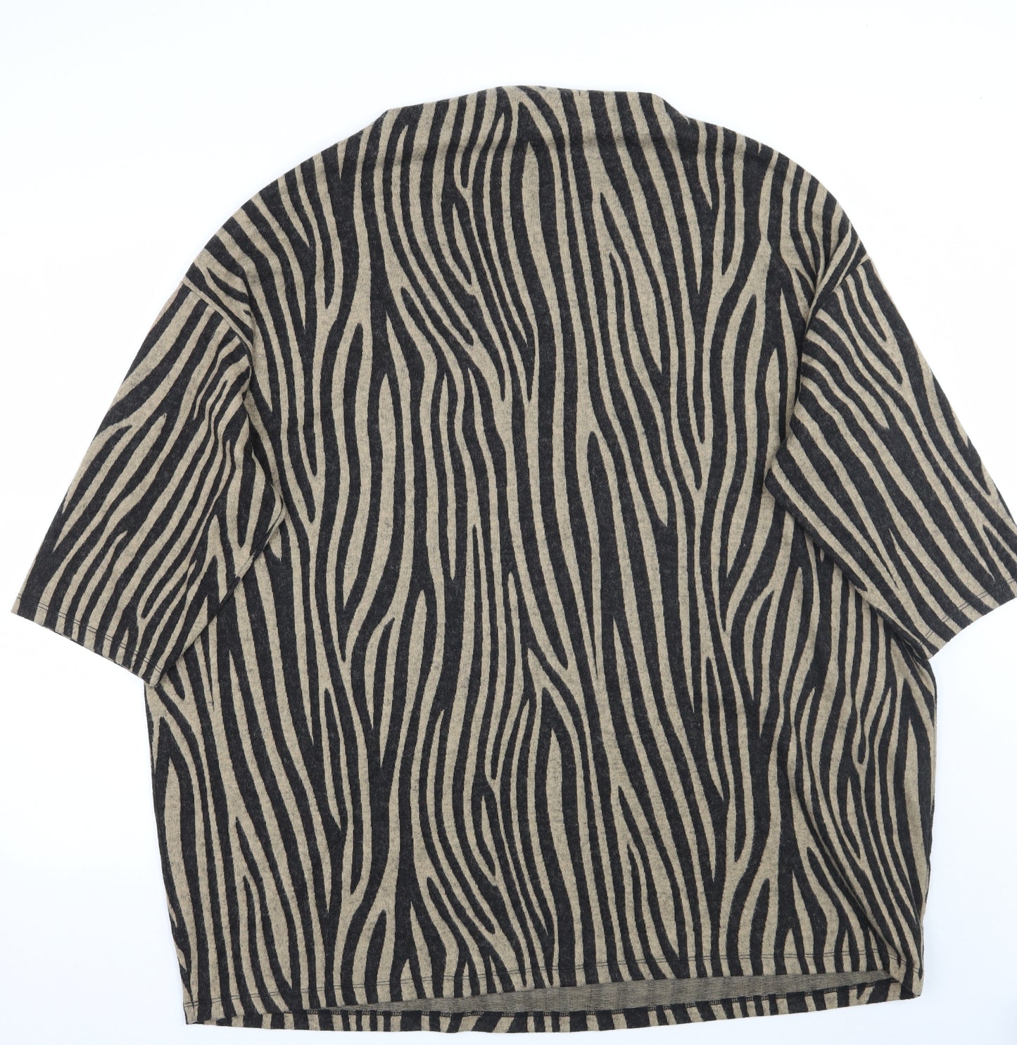 TU Womens Brown Animal Print  Jumper Dress  Size 24