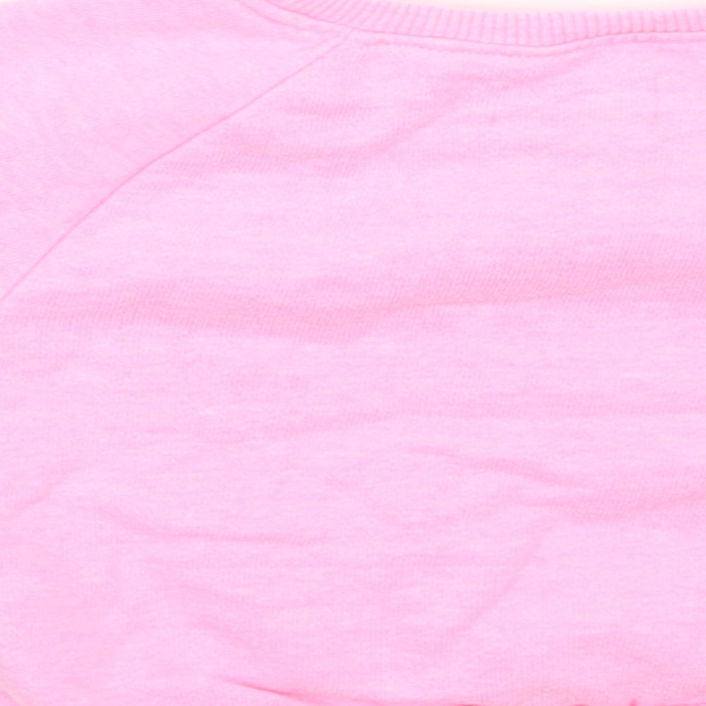 NEXT Girls Pink   Pullover Jumper Size 3-6 Months