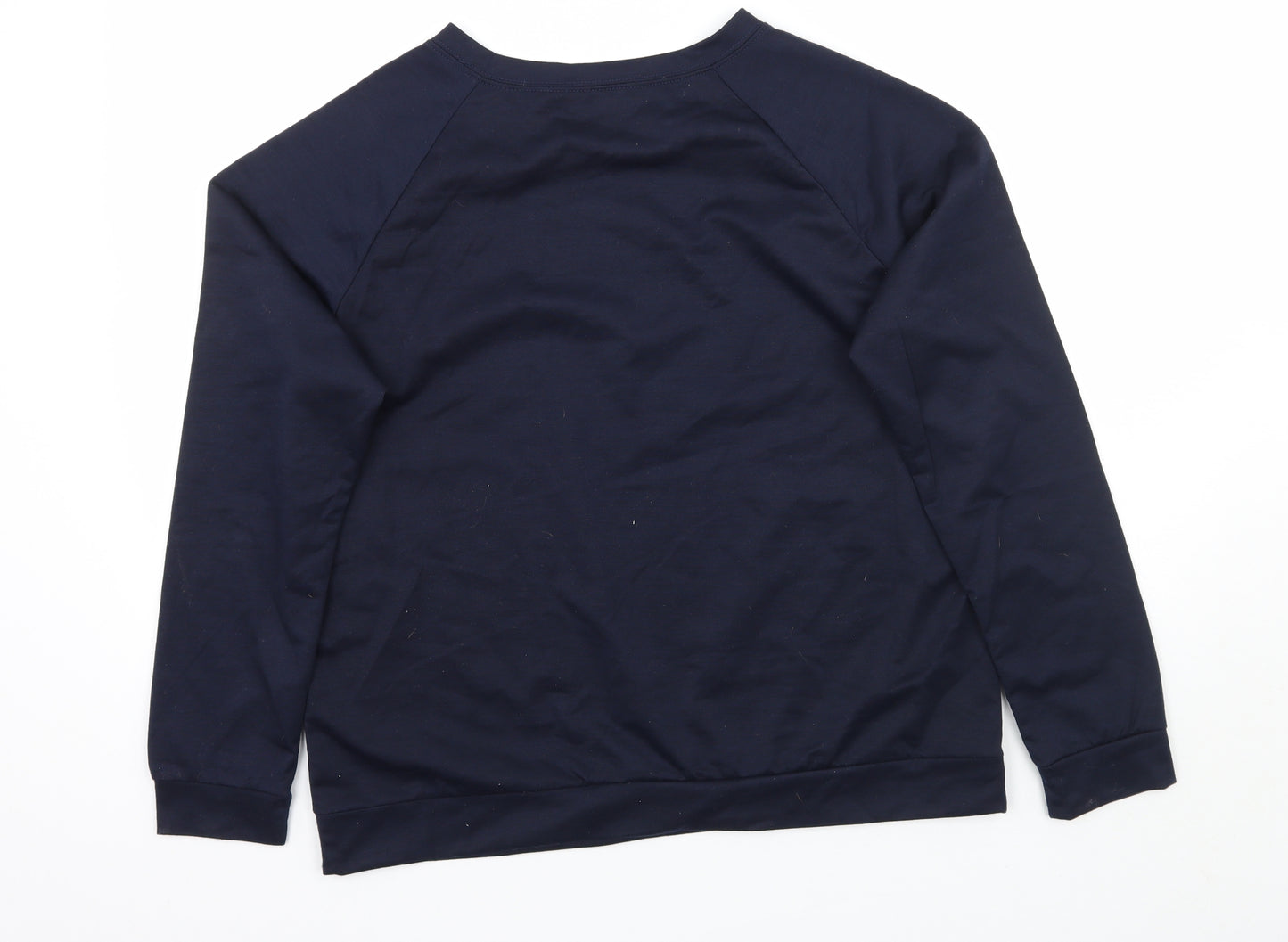 Brave Soul Womens Blue   Pullover Jumper Size L