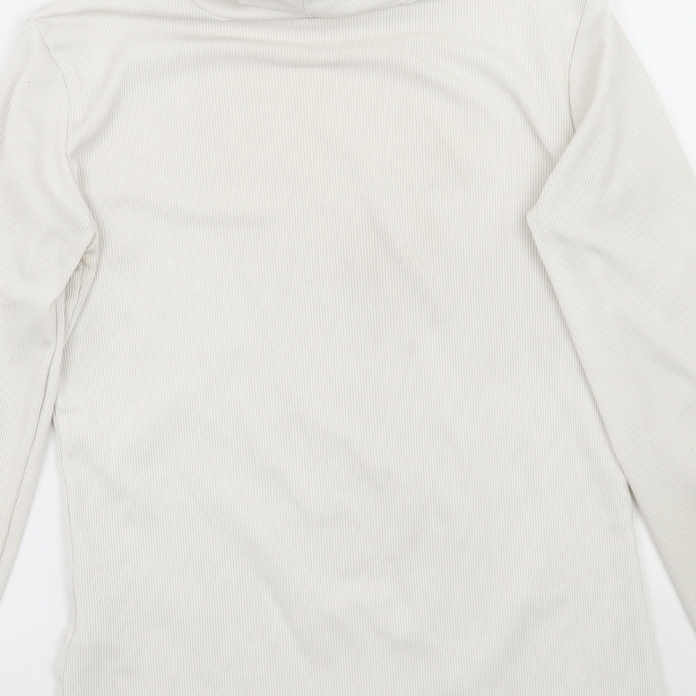 SheIn Womens White   Basic T-Shirt Size M