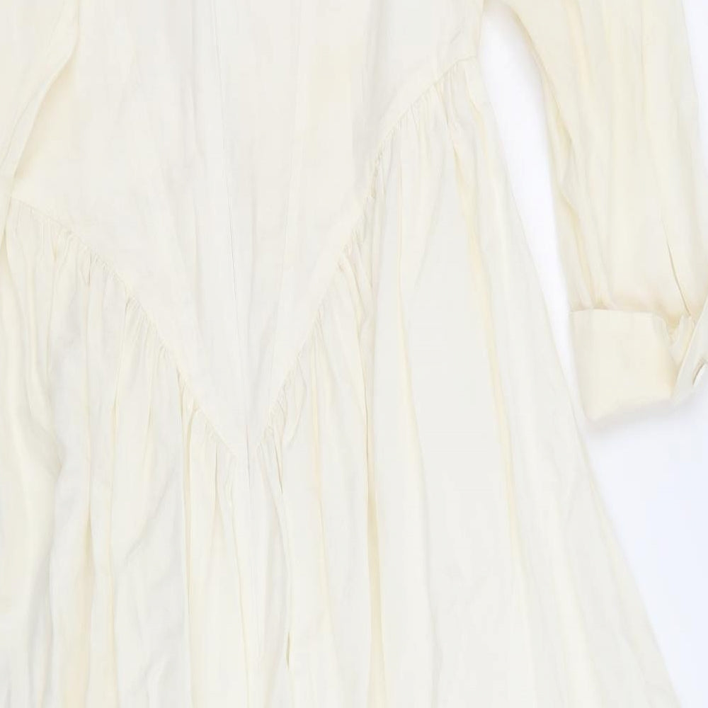 Preworn Womens Ivory   A-Line  Size 14