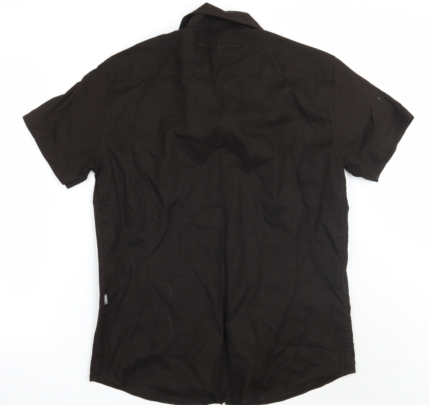 Mexx Mens Brown    Button-Up Size M