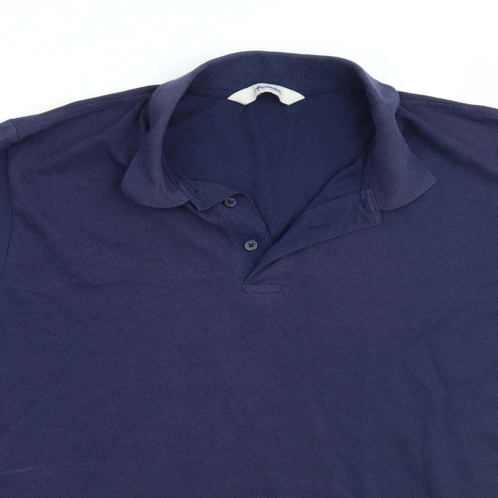 Alexandra Mens Blue    Polo Size XL