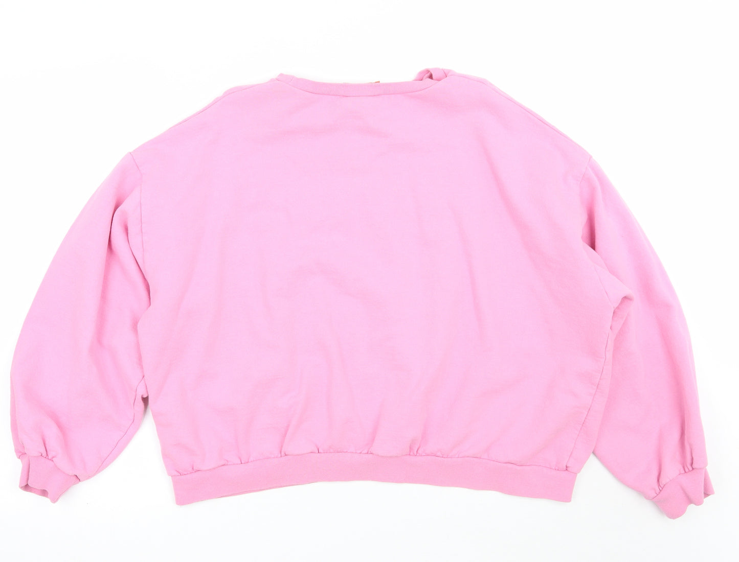 Misspap Womens Pink   Pullover Jumper Size 14