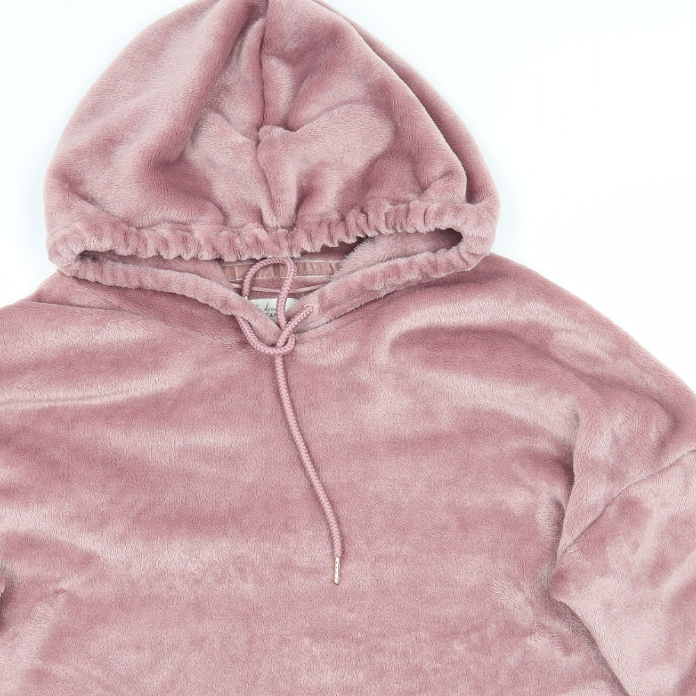 F&F Womens Pink   Pullover Hoodie Size L