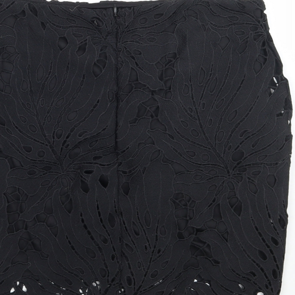 Primark Womens Black   A-Line Skirt Size 12