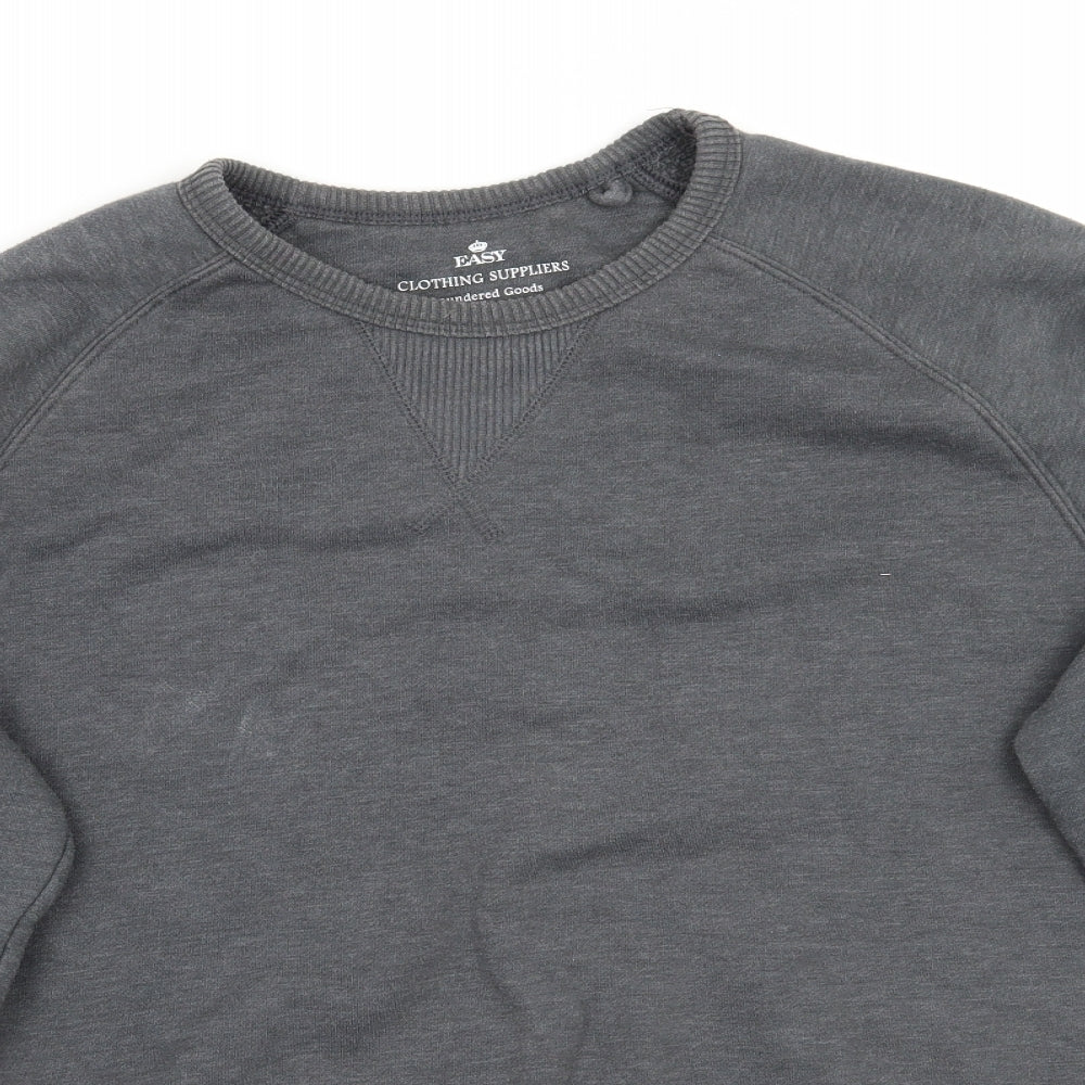 Easy Womens Grey   Pullover Jumper Size M