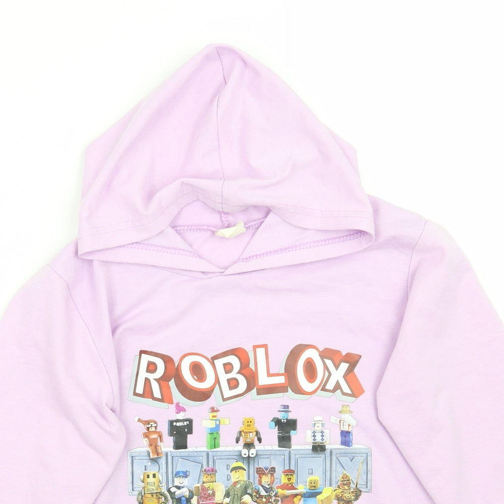 Foanja Girls Purple   Pullover Hoodie Size 10-11 Years