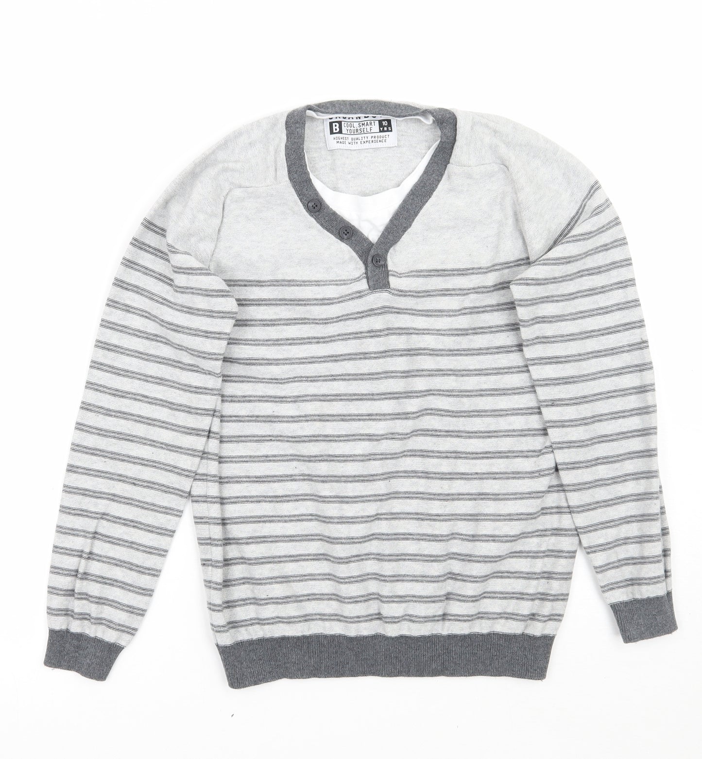 Urban boys Boys Grey   Pullover Jumper Size 10 Years