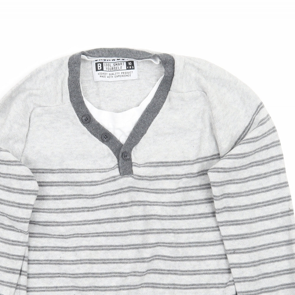 Urban boys Boys Grey   Pullover Jumper Size 10 Years