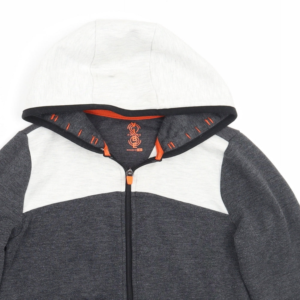 F&F Boys Grey   Jacket Coat Size 9-10 Years