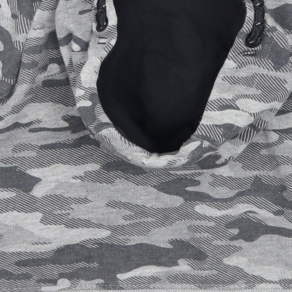 George Boys Grey Camouflage  Jacket Coat Size 4-5 Years