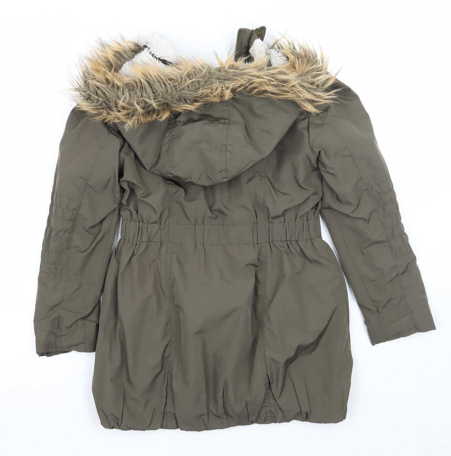 NEXT Girls Green   Jacket Coat Size 7 Years