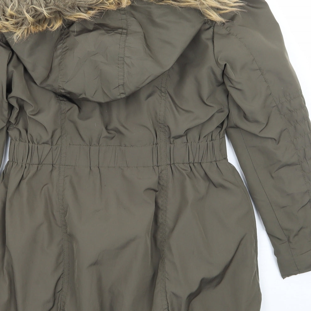 NEXT Girls Green   Jacket Coat Size 7 Years