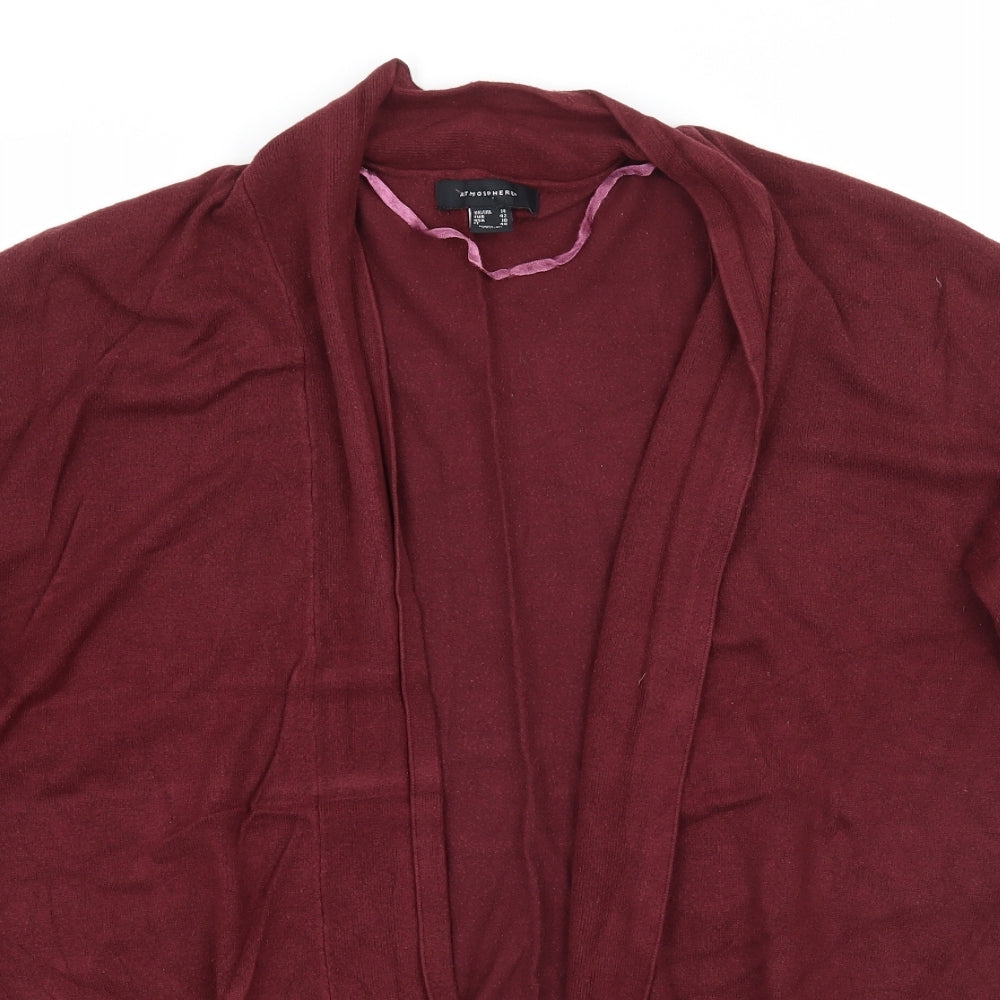 Primark Womens Red   Cardigan Jumper Size 14