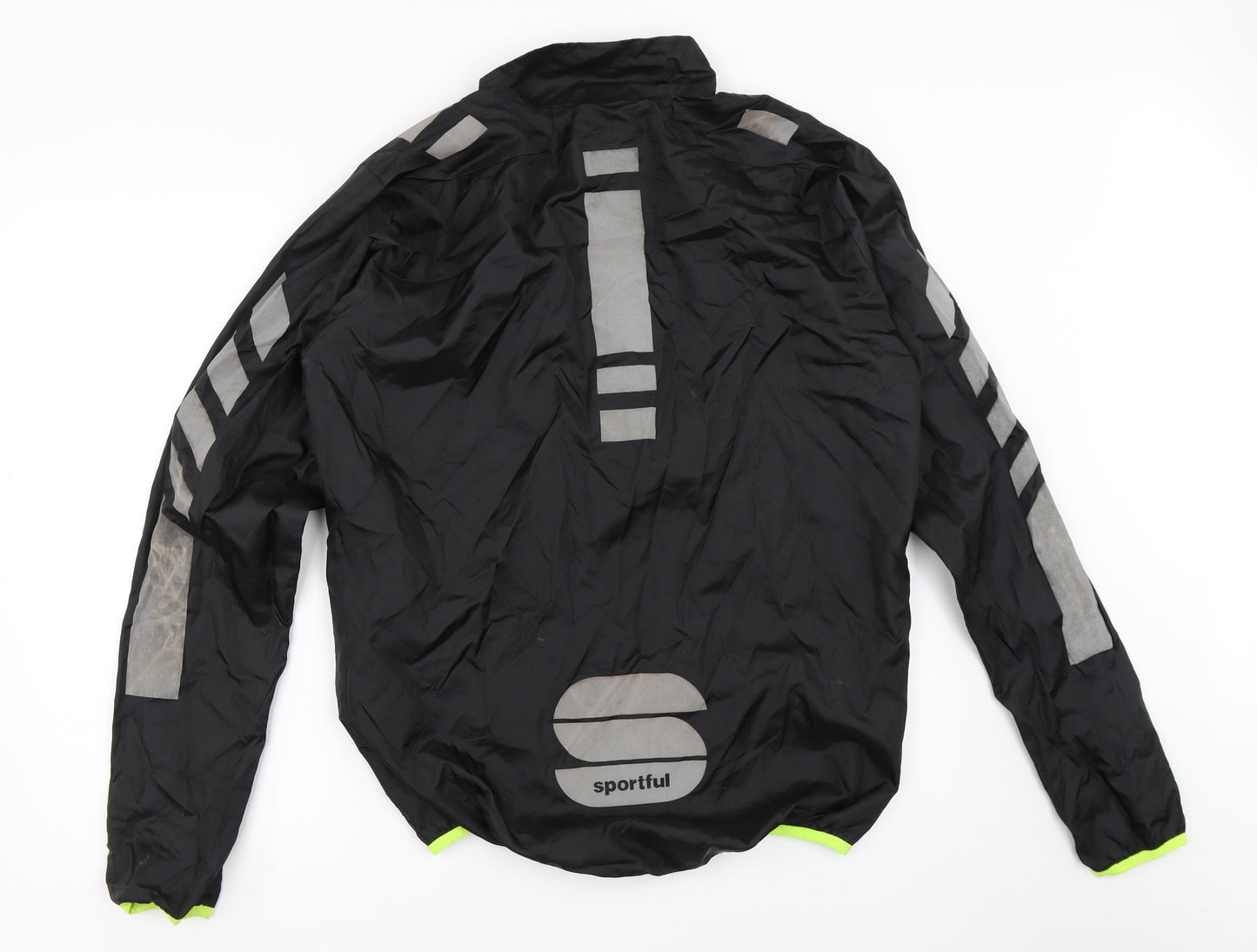 Sportful Mens Black   Windbreaker Jacket Size L