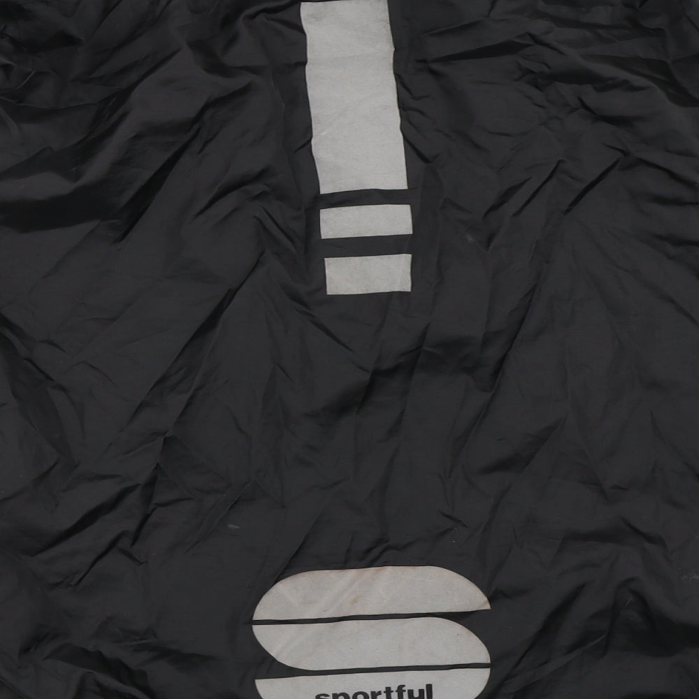 Sportful Mens Black   Windbreaker Jacket Size L