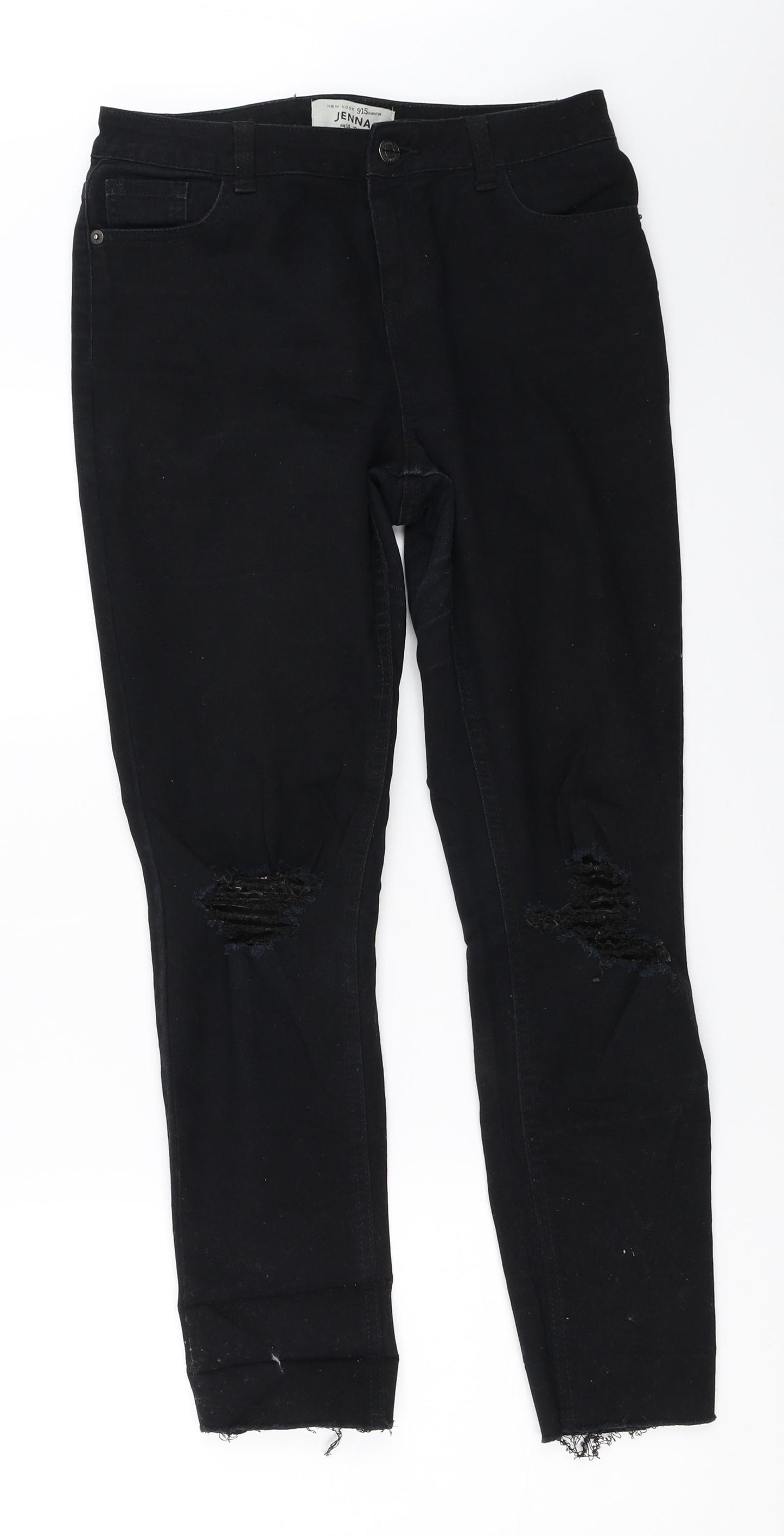 New Look Girls Black   Skinny Jeans Size 14 Years