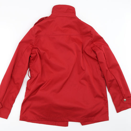 Zara Womens Red   Jacket Coat Size M
