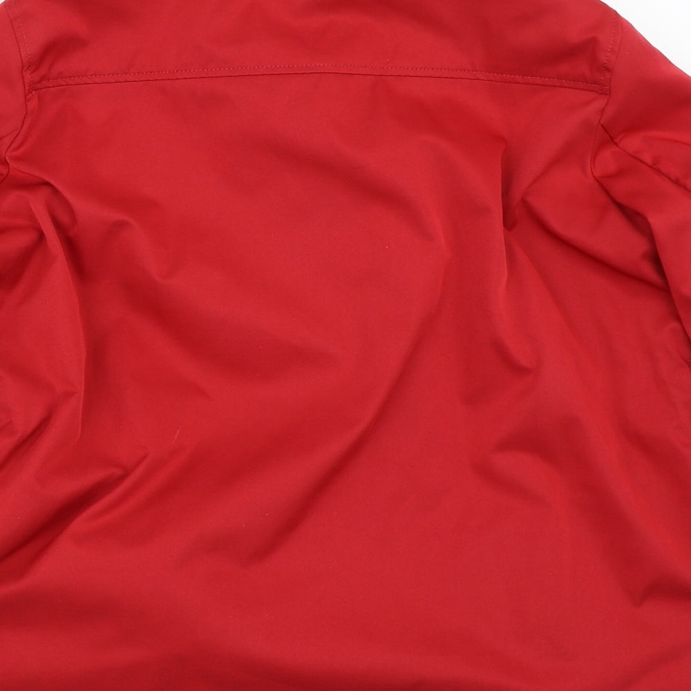 Zara Womens Red   Jacket Coat Size M