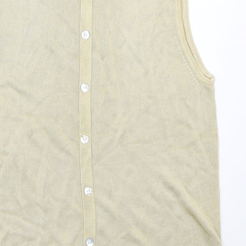 HONEY Womens Beige   Basic Tank Size M